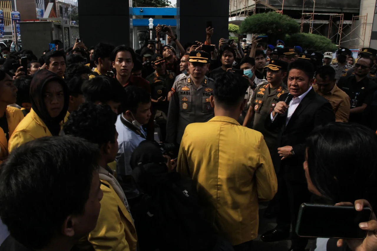 Potret Aksi Mahasiswa...