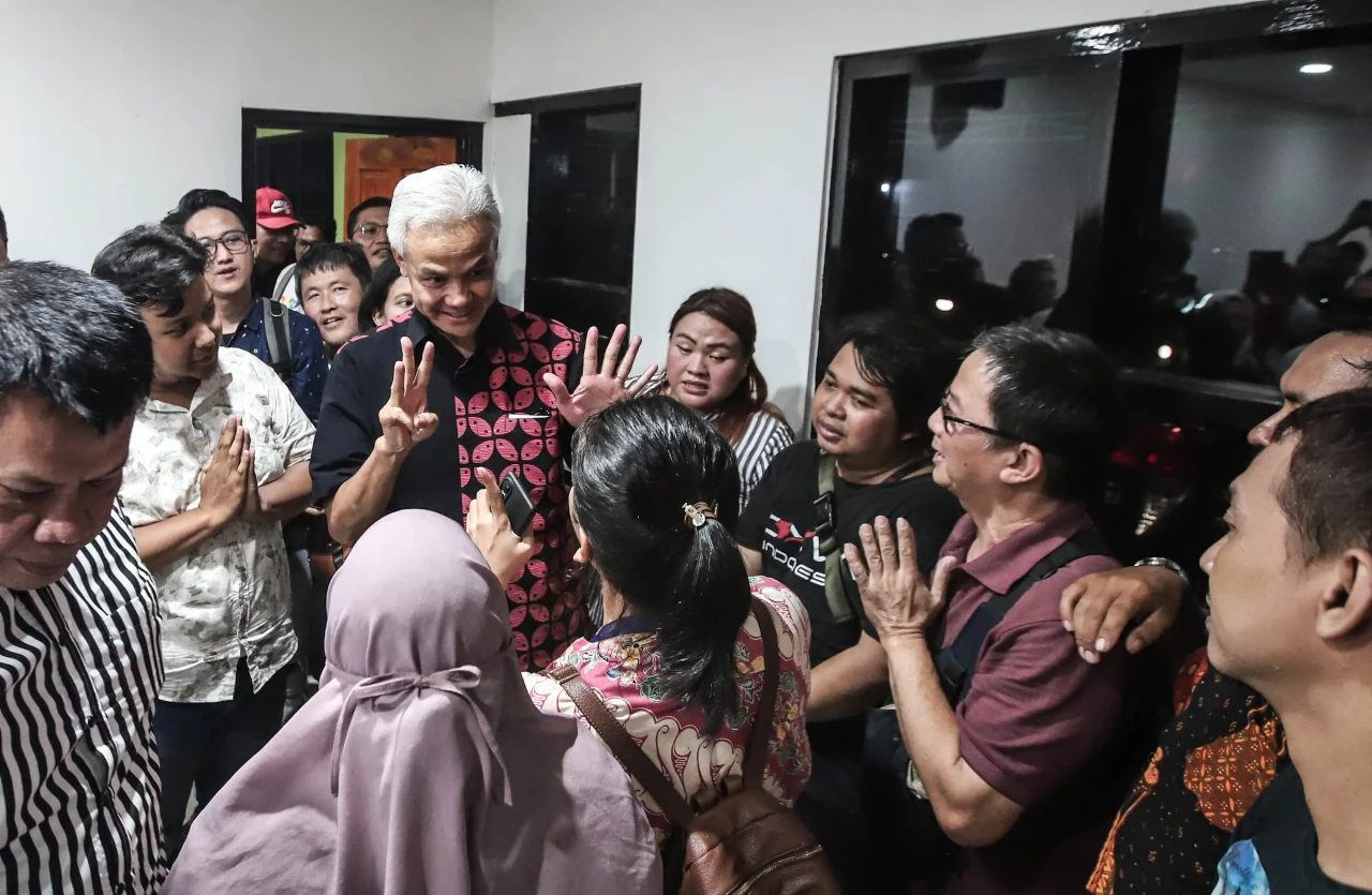 Ganjar Pranowo Berkunjung...