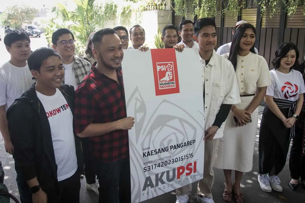 Kaesang Pangarep Resmi...