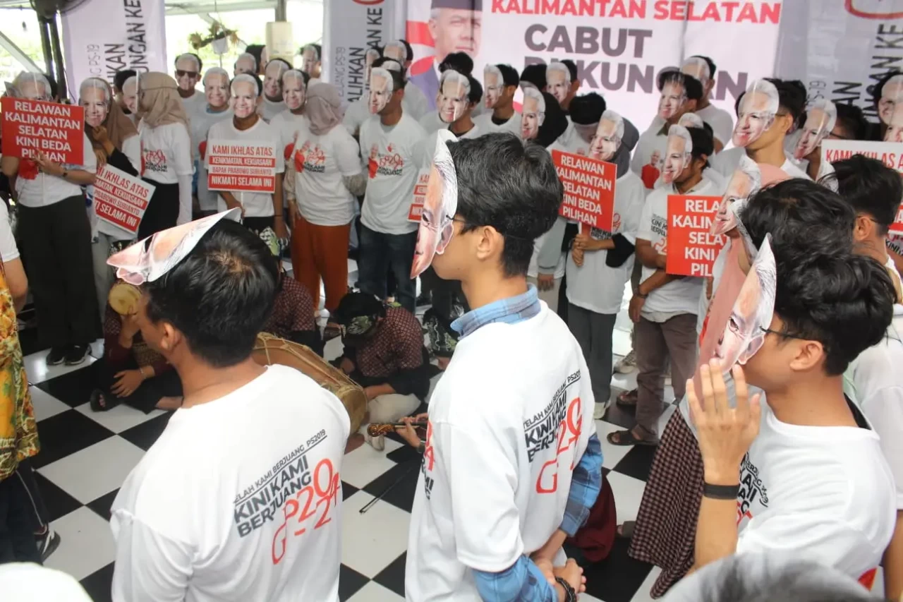 Relawan Prabowo Kalimantan...