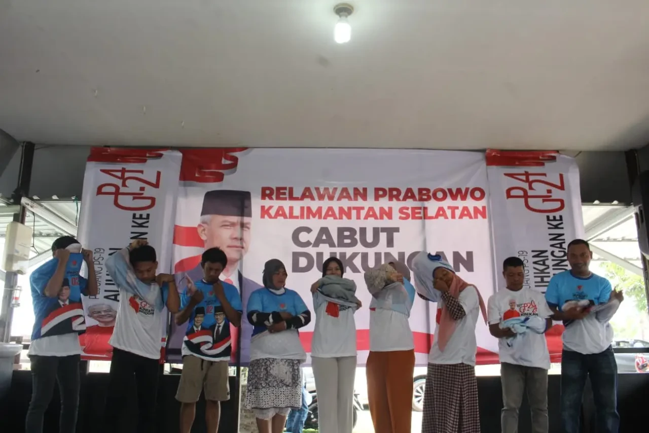 Relawan Prabowo Kalimantan...
