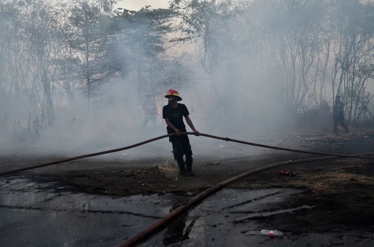 Kebakaran Lahan di Jalan...