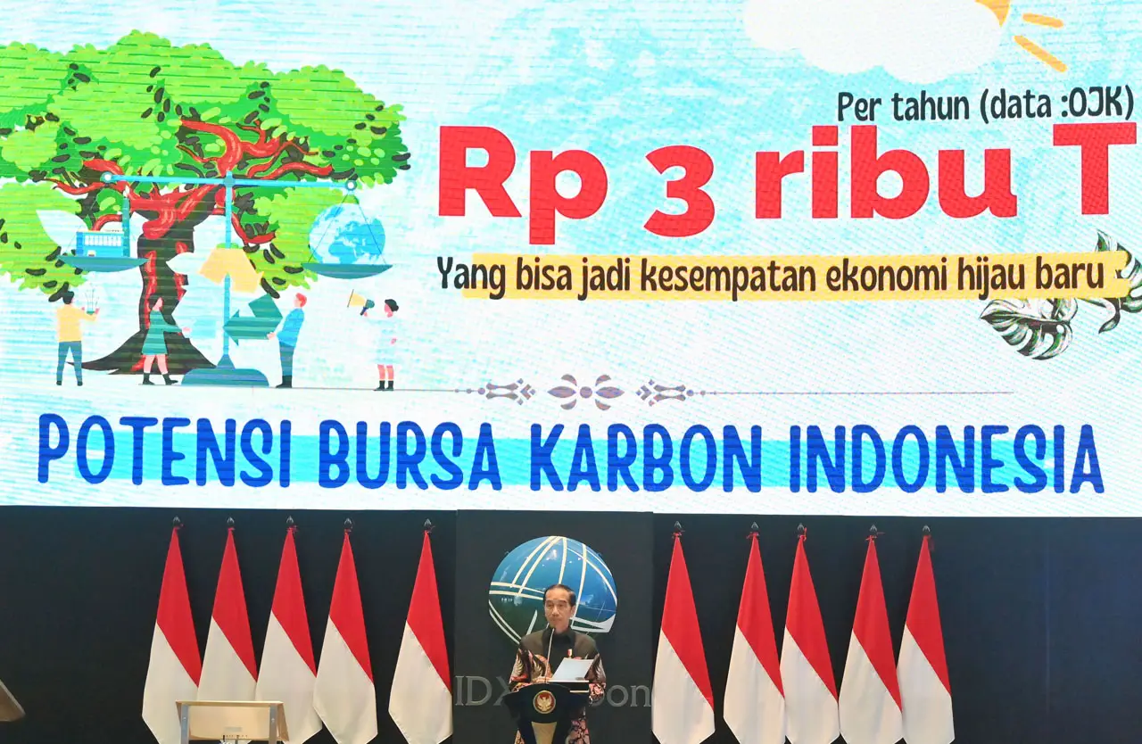 Jokowi Resmikan Bursa...