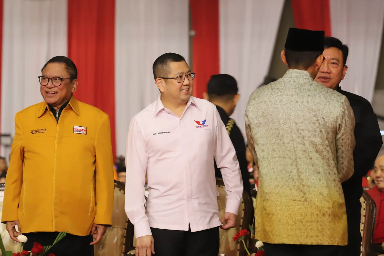 Ketum Perindo Hary Tanoesoedibjo...