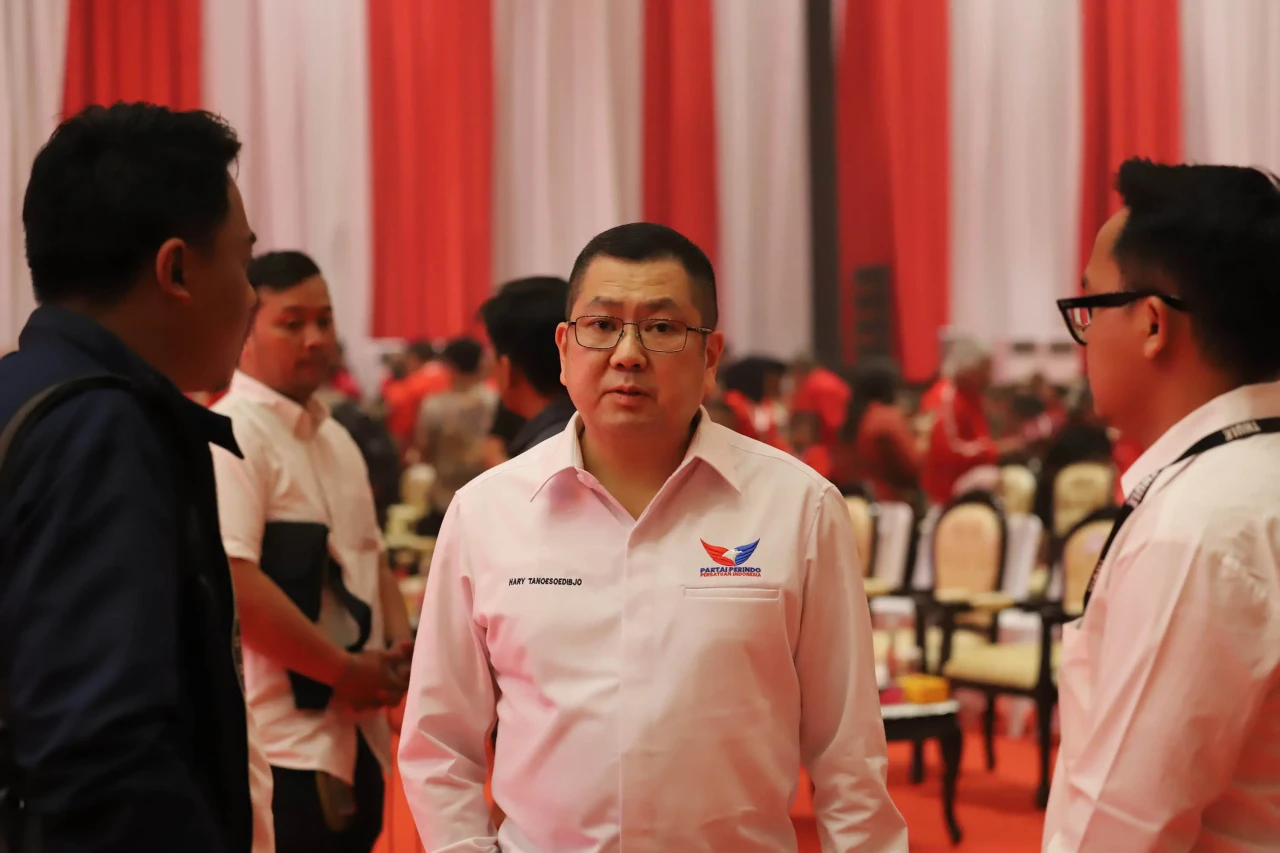 Ketum Perindo Hary Tanoesoedibjo...