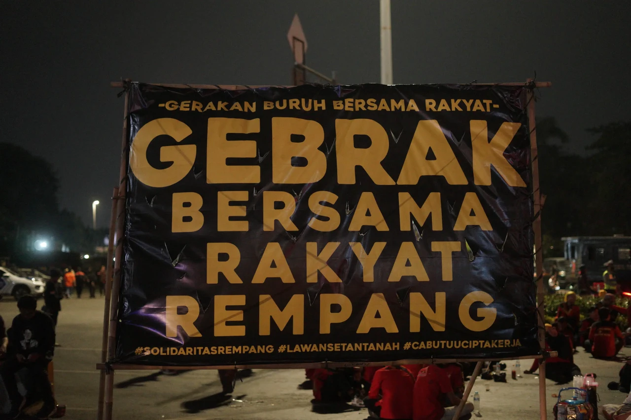 Demo Buruh Berlanjut...
