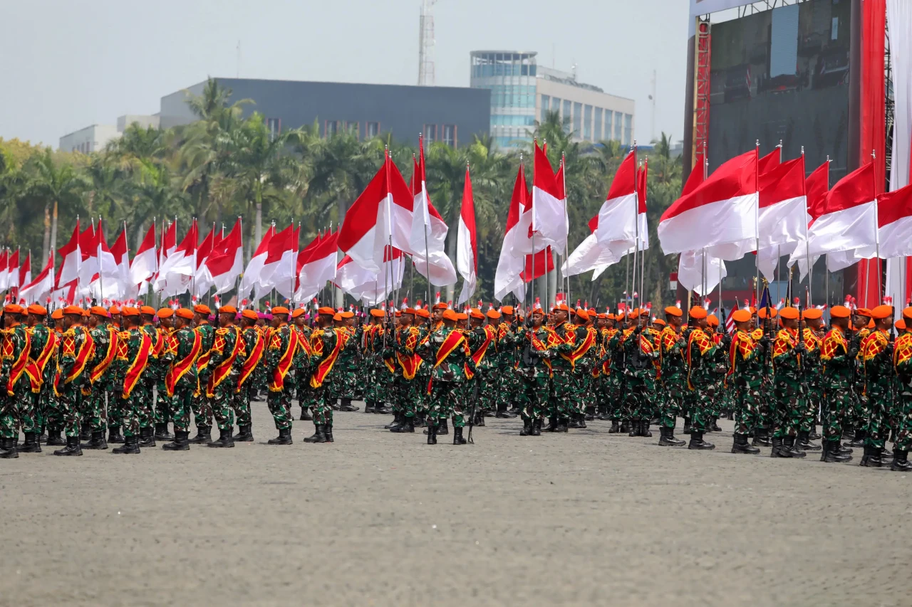 Aksi Prajurit Tiga Matra...