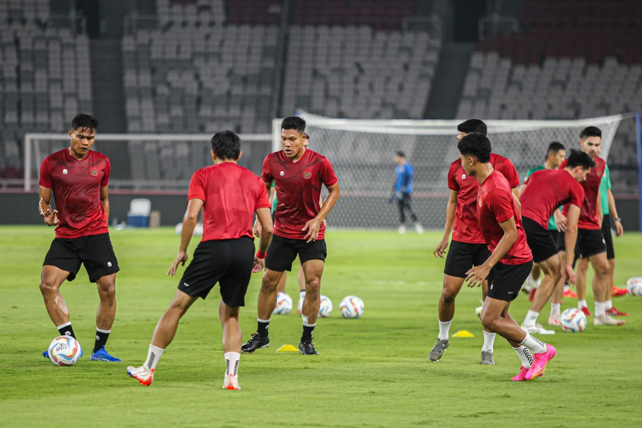 Intip Persiapan Timnas...