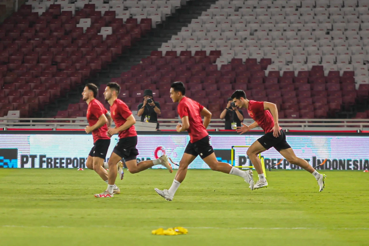 Intip Persiapan Timnas...