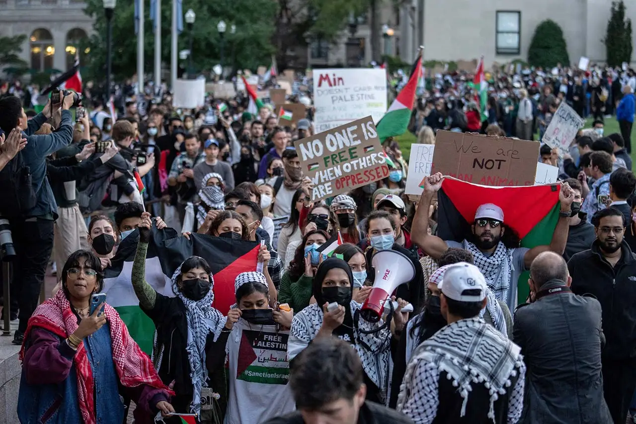 Duel Demo Palestina...