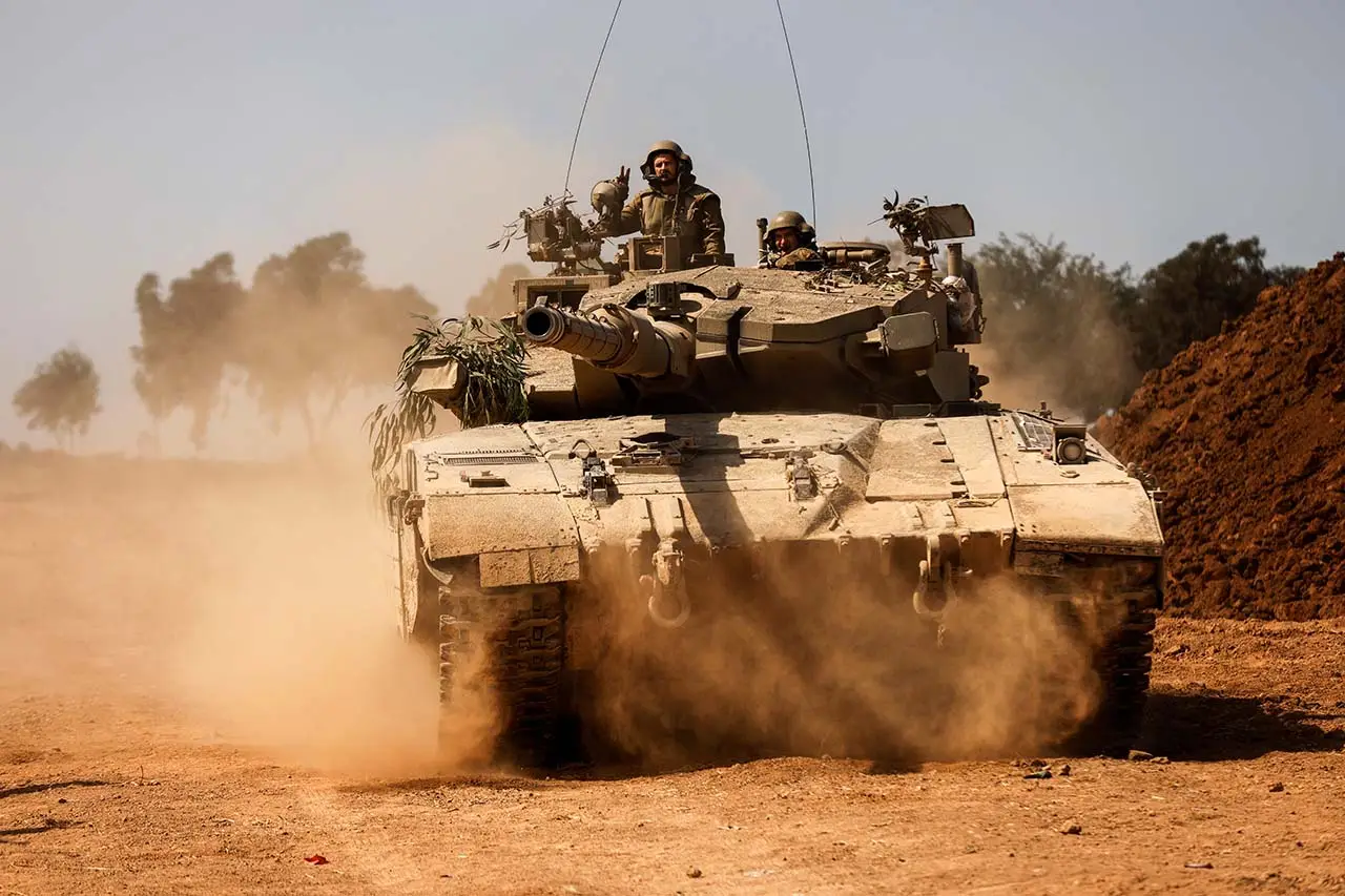 Perang Darat Hamas-Israel...