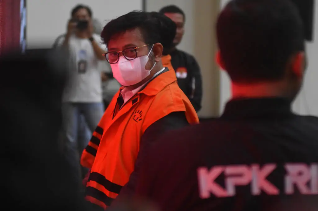 Tatapan Kosong Syahrul...