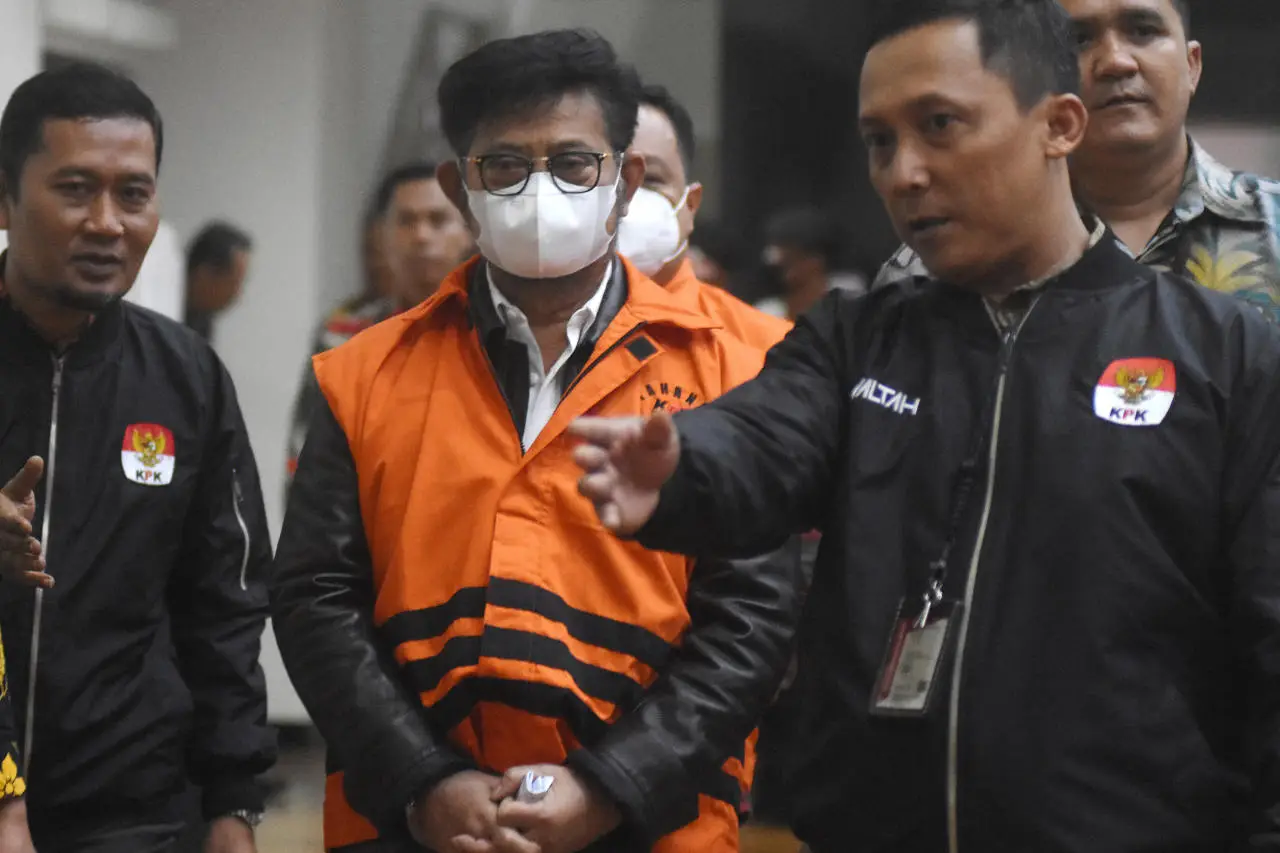 Tatapan Kosong Syahrul...