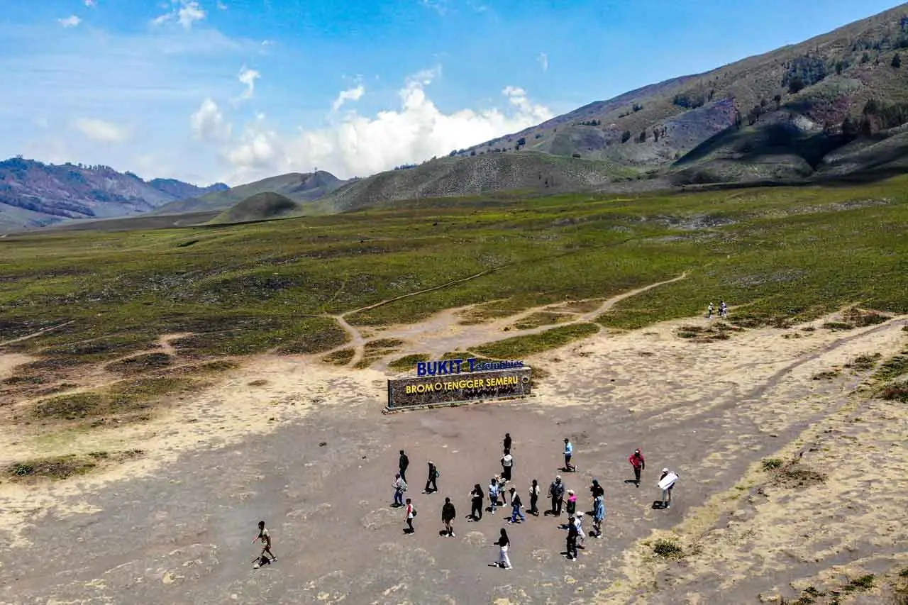 Penampakan Gunung Bromo...