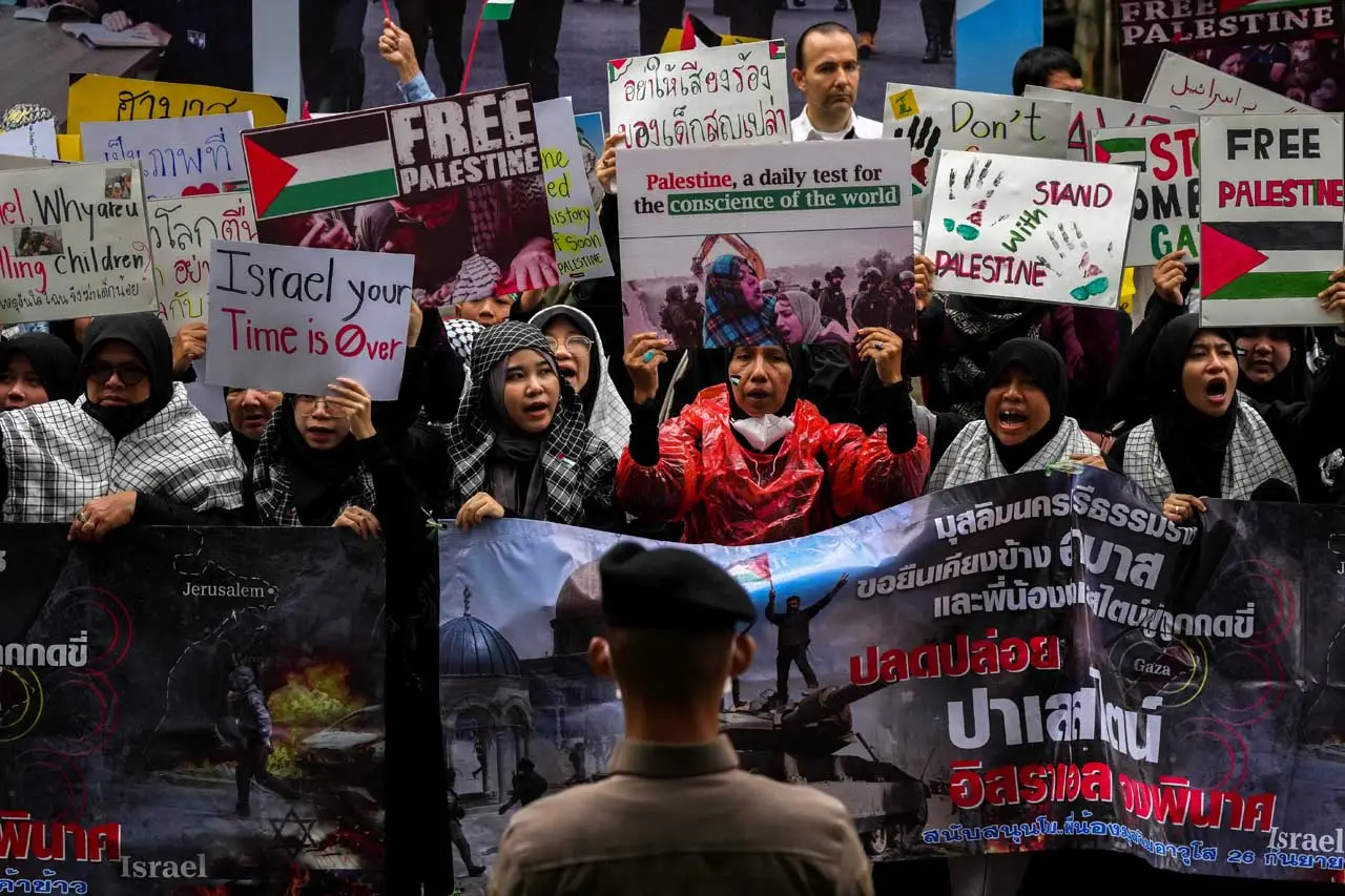 Kedubes Israel di Bangkok...
