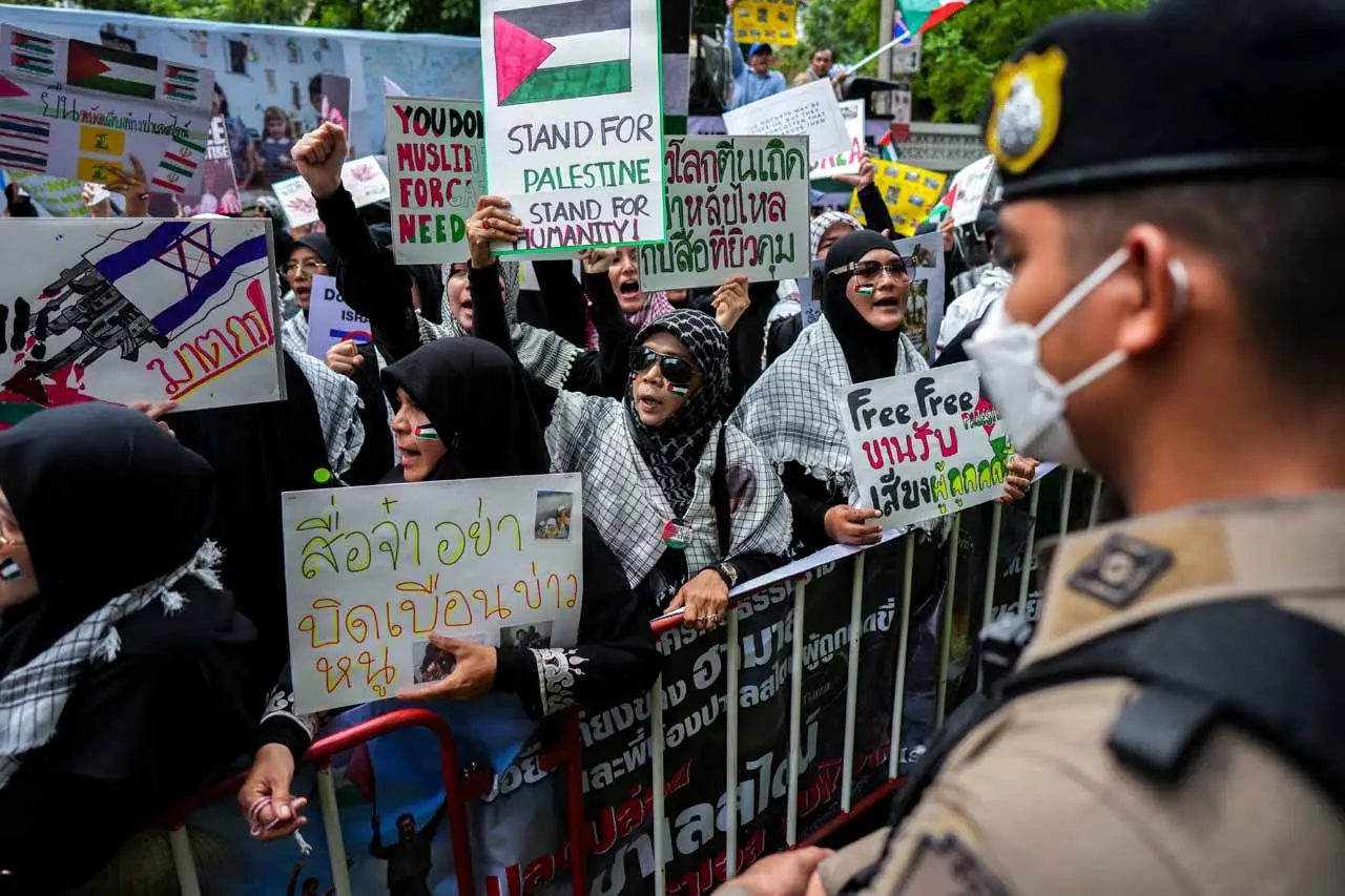 Kedubes Israel di Bangkok...