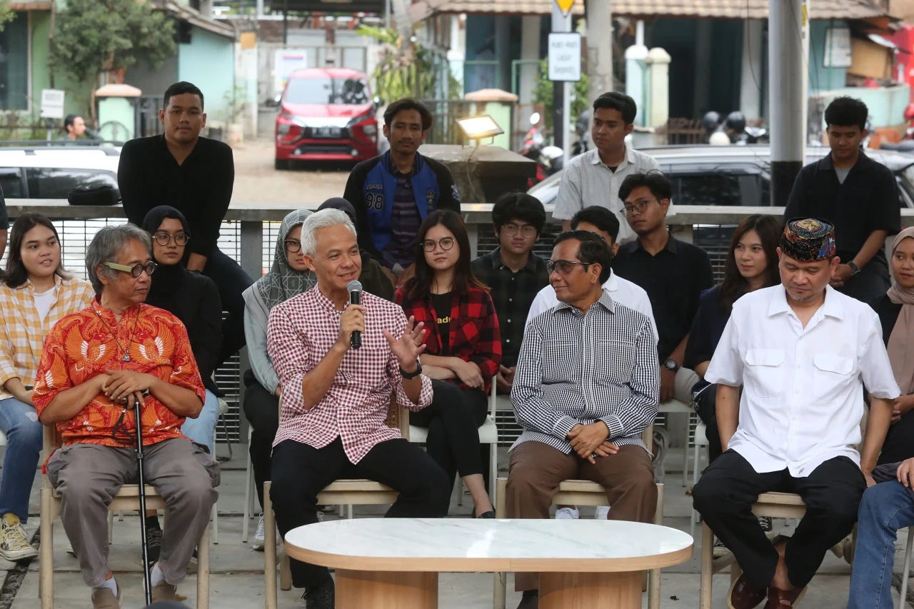 Ganjar dan Mahfud MD...