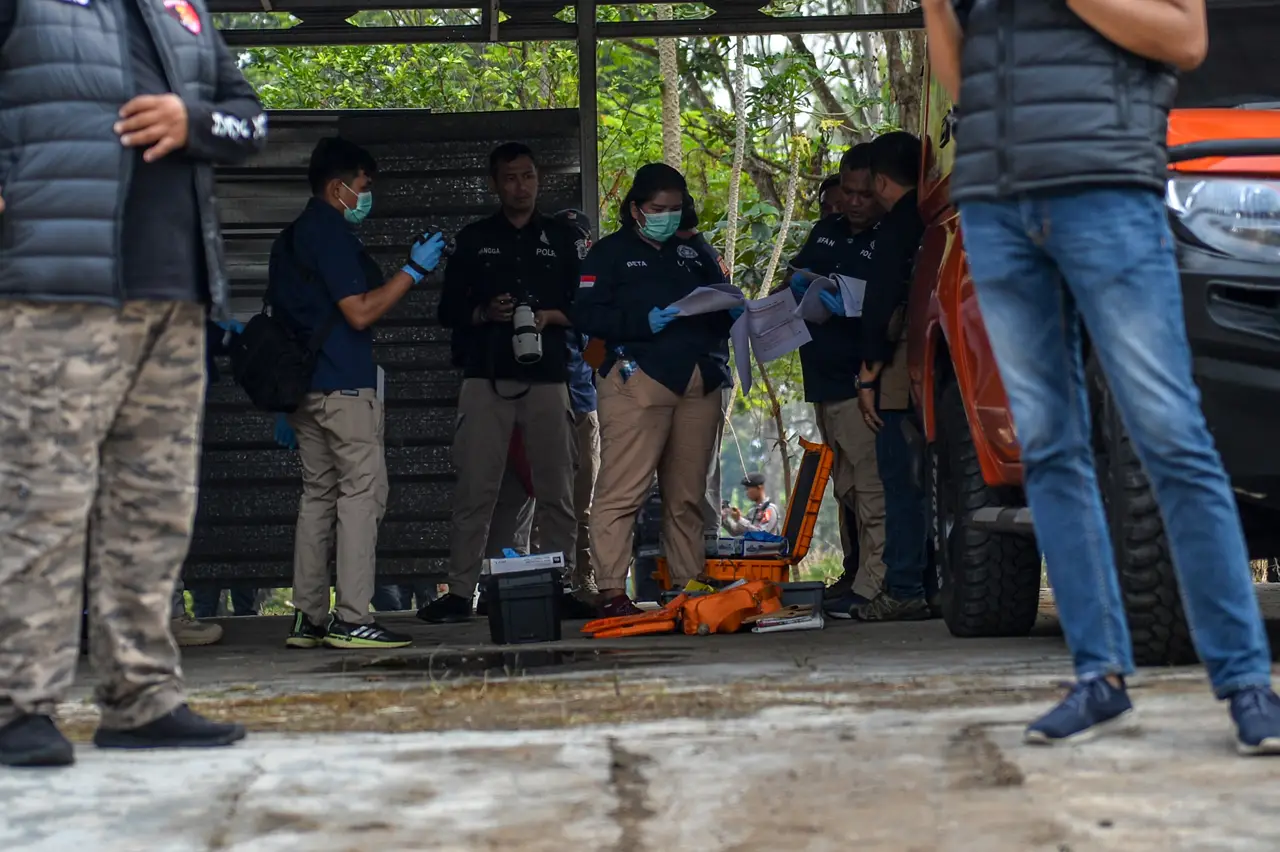 Polisi Gelar Olah TKP...