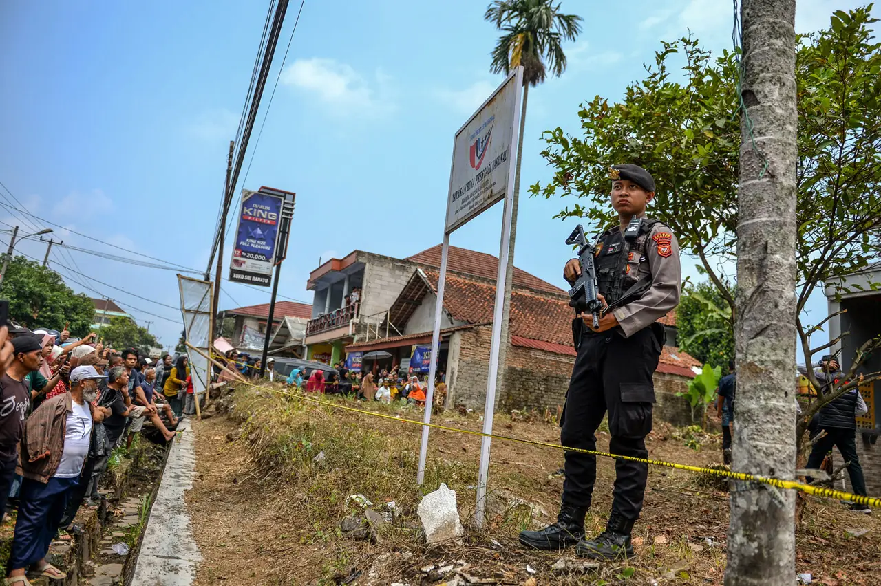 Polisi Gelar Olah TKP...