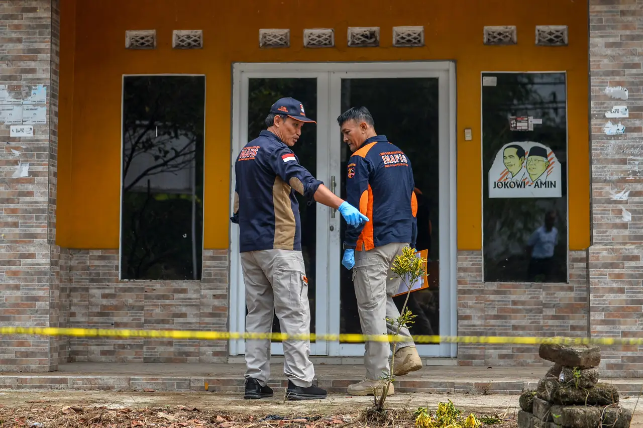 Polisi Gelar Olah TKP...