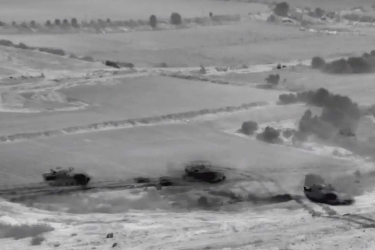 Kejar Hamas. Tank Israel...