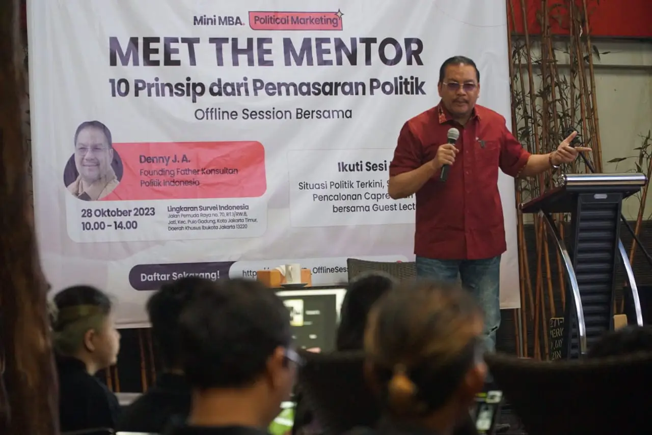 Kuliah Umum Denny JA...