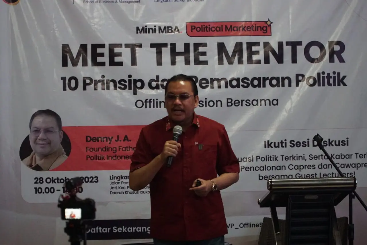 Kuliah Umum Denny JA...