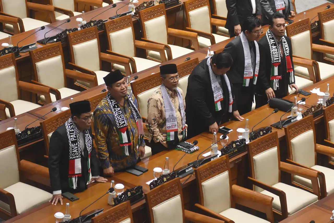 Dukung Palestina, Anggota...