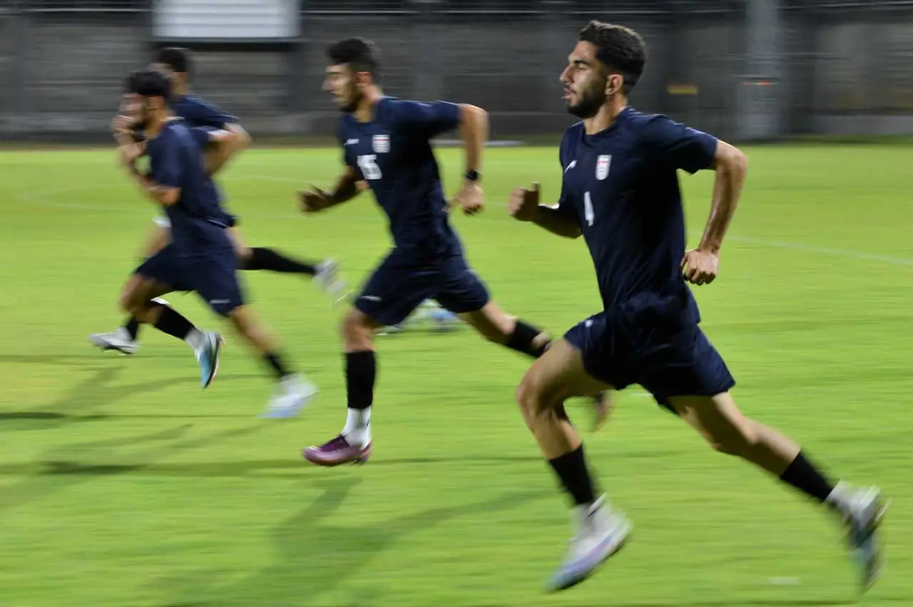 Latihan Timnas Iran...