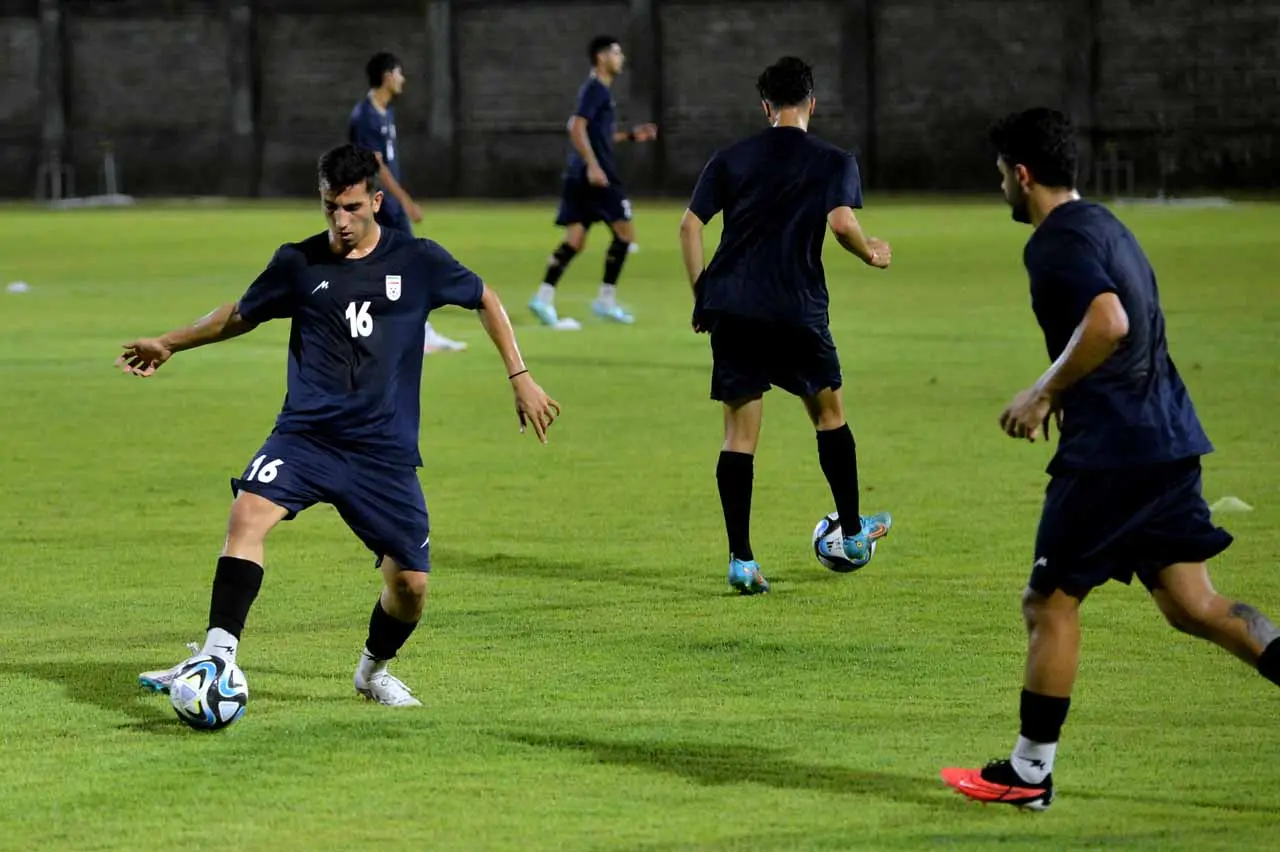 Latihan Timnas Iran...