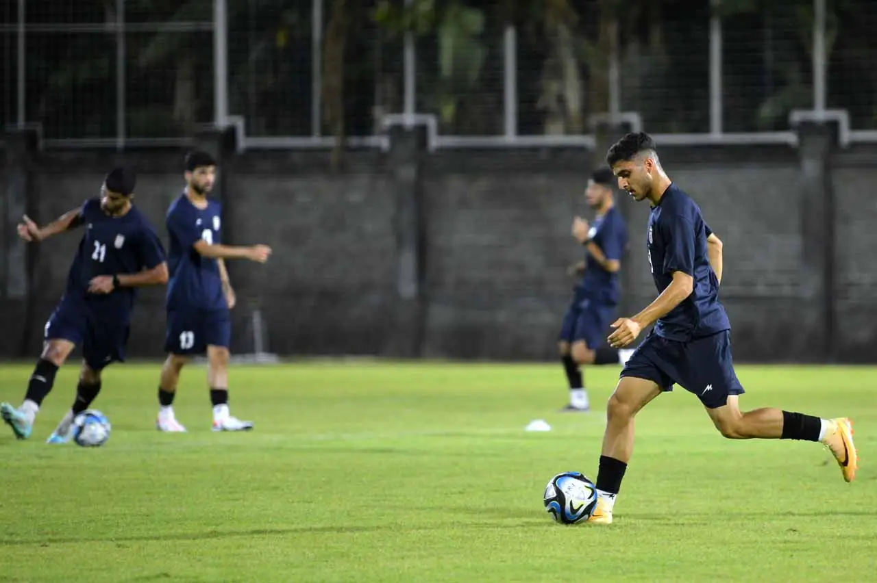Latihan Timnas Iran...
