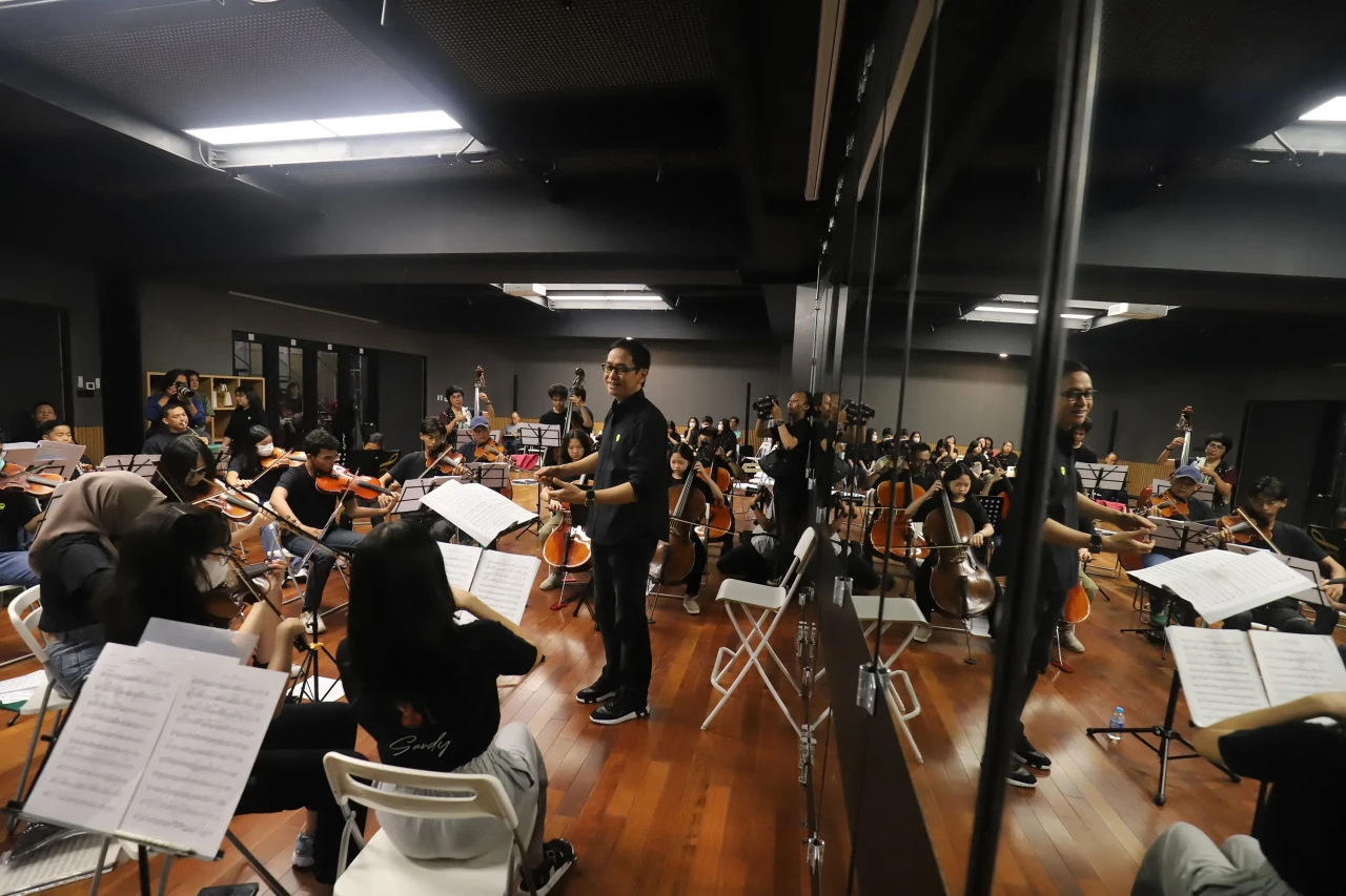 Latihan Jelang Konser...
