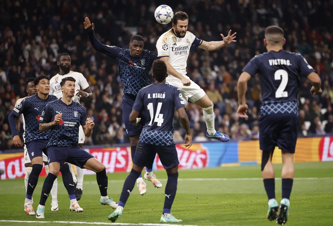 Cukur Braga 3-0, Real...