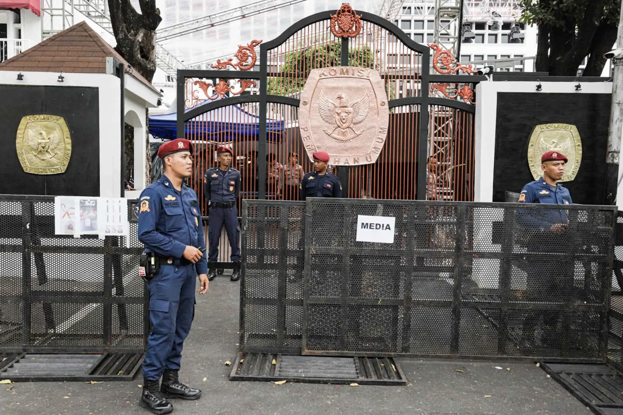 Begini Suasana Penjagaan...