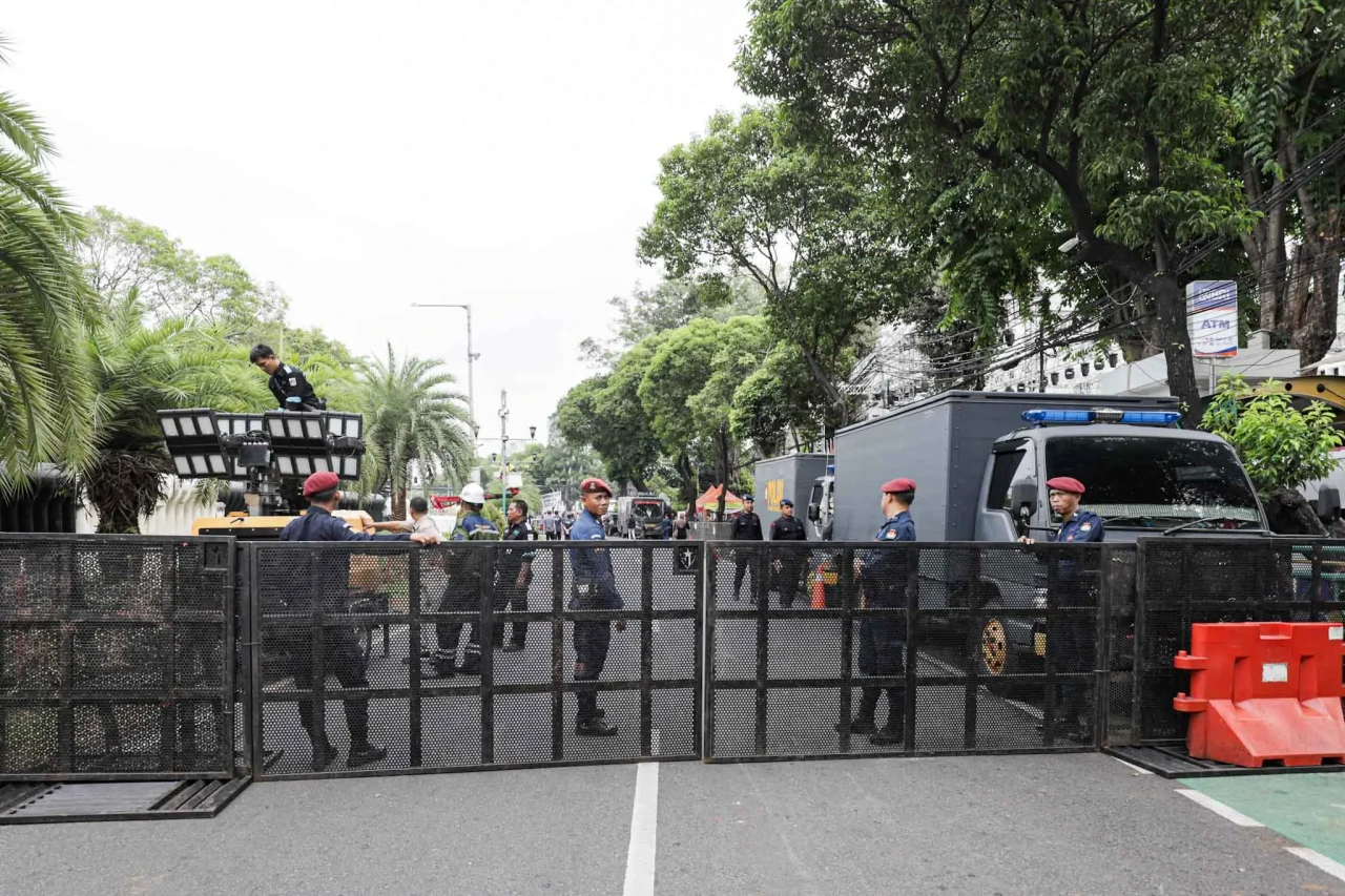 Begini Suasana Penjagaan...