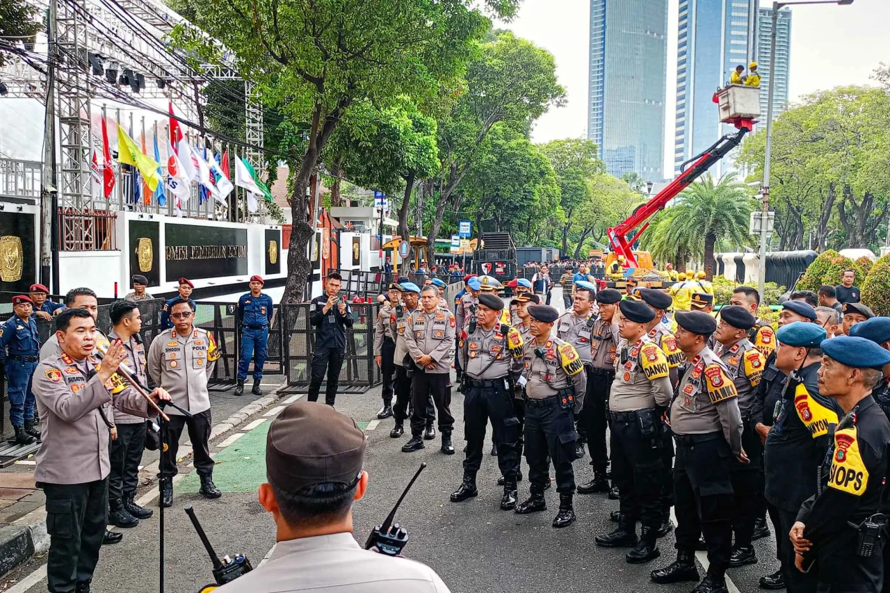 Begini Suasana Penjagaan...