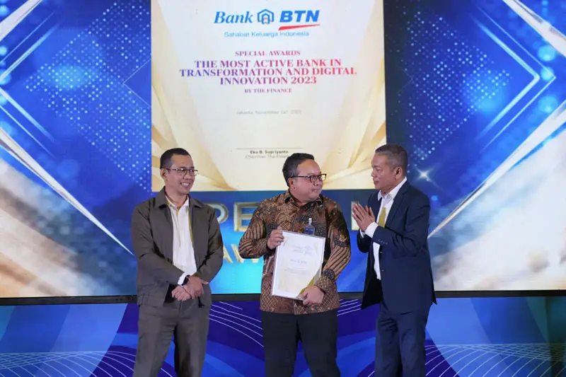 Bank BTN Raih Dua Penghargaan...