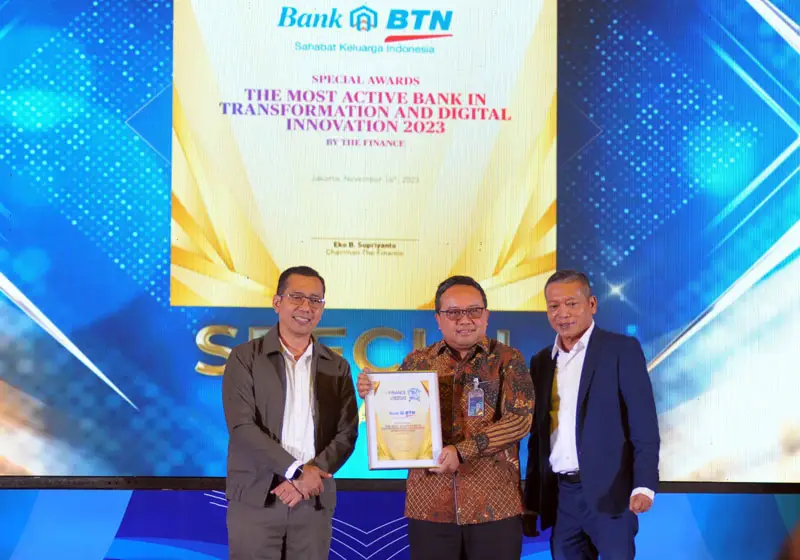 Bank BTN Raih Dua Penghargaan...