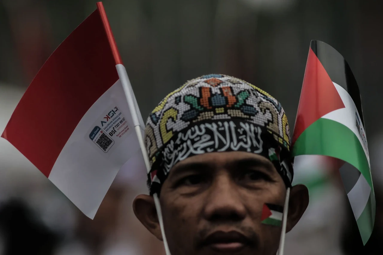 Potret Aksi Bela Palestina...