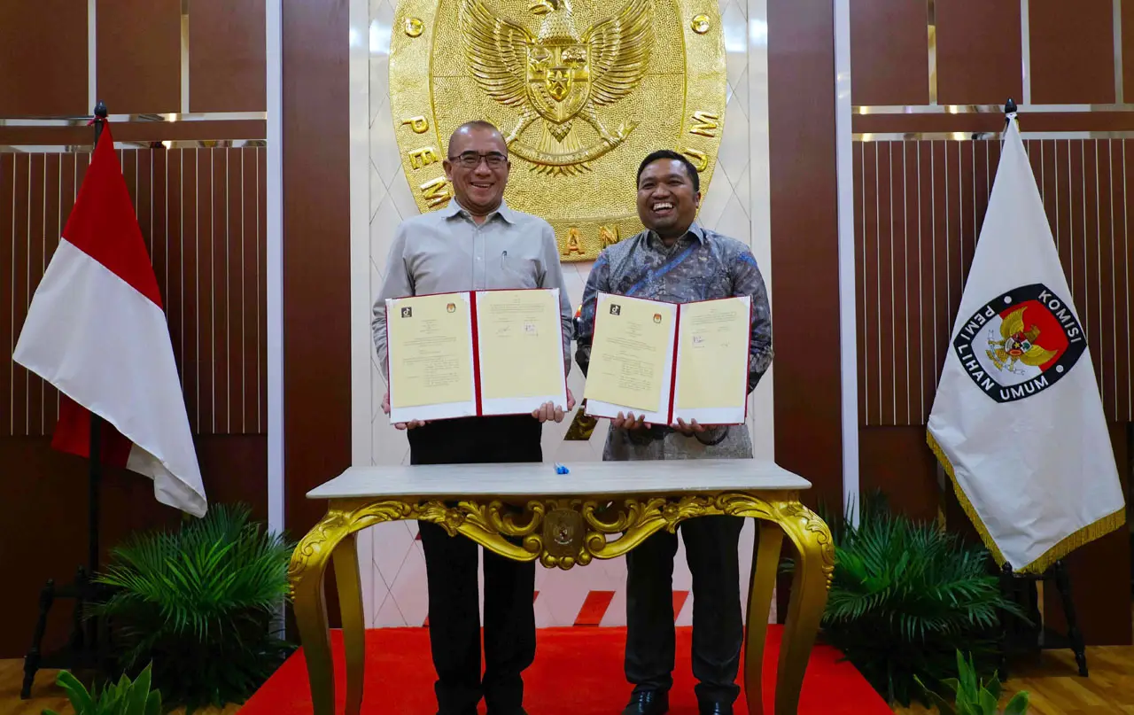 KPU Gandeng TikTok Sosialisasi...