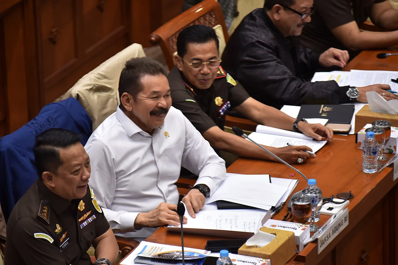 Rapat Kerja Kejagung...