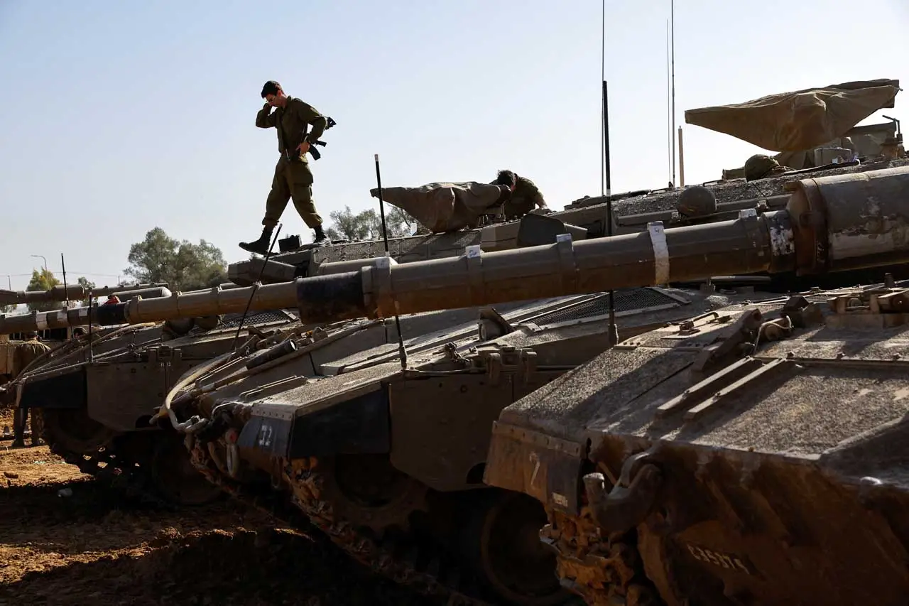 Tank Merkava Israel,...