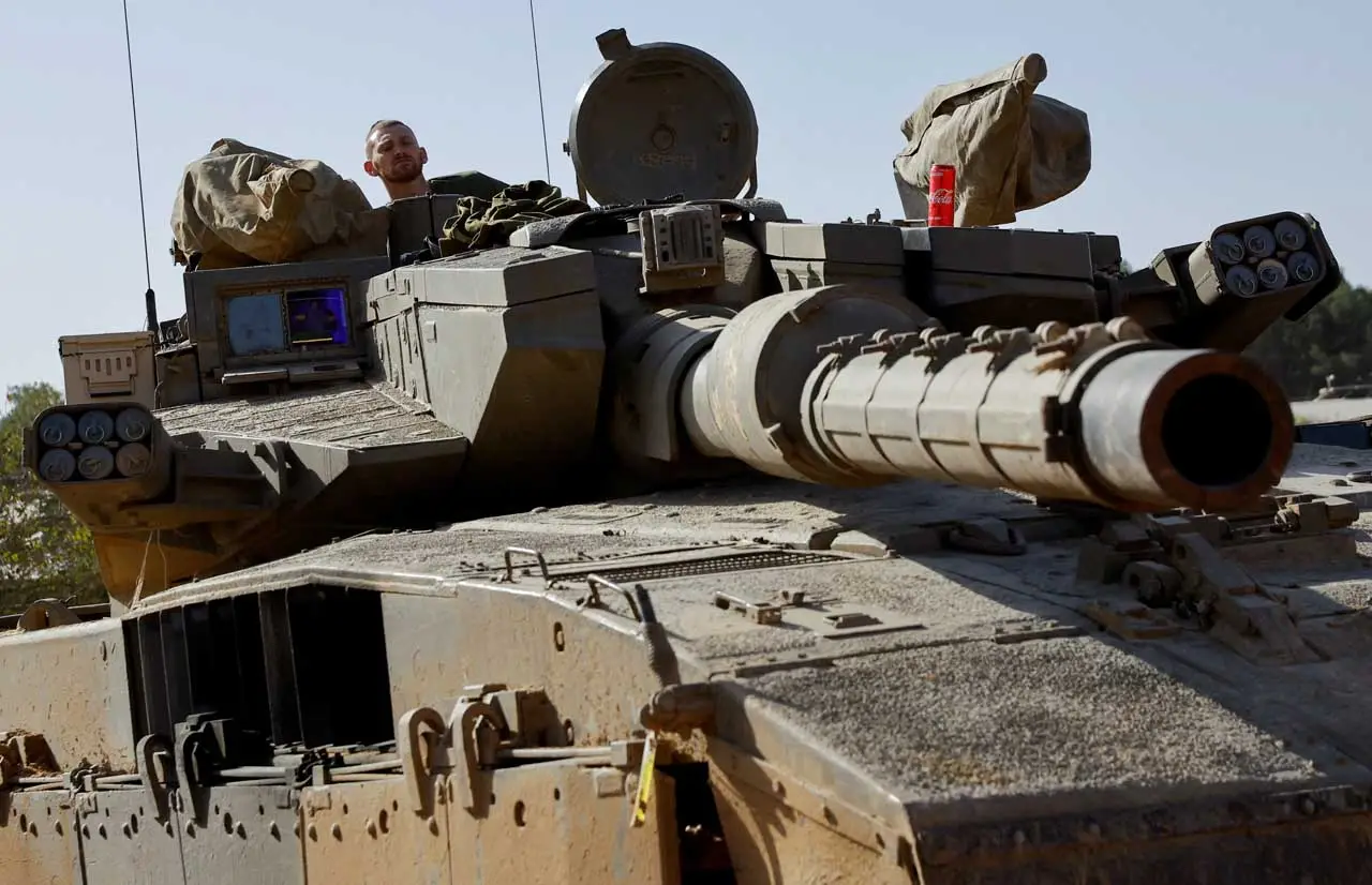 Tank Merkava Israel,...
