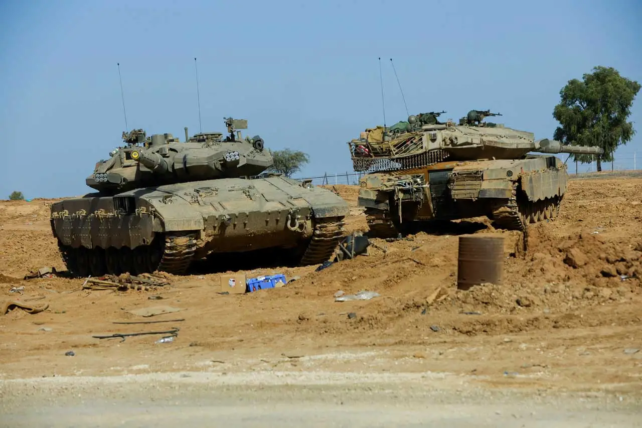 Tank Merkava Israel,...