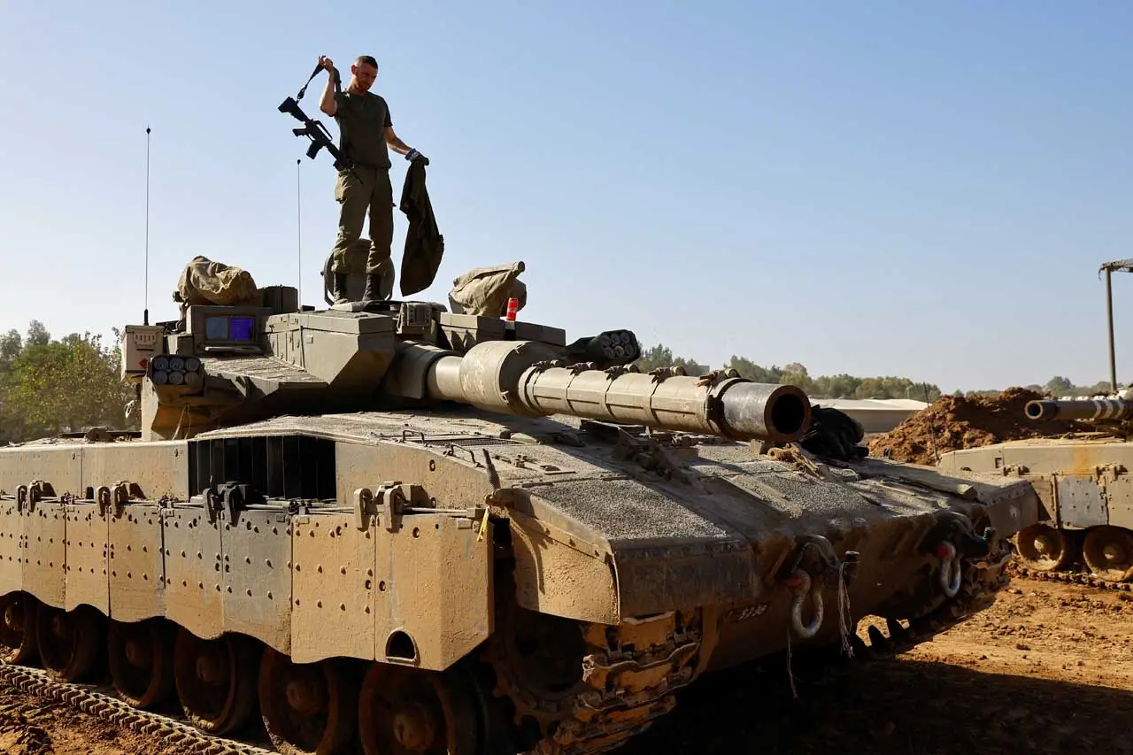 Tank Merkava Israel,...