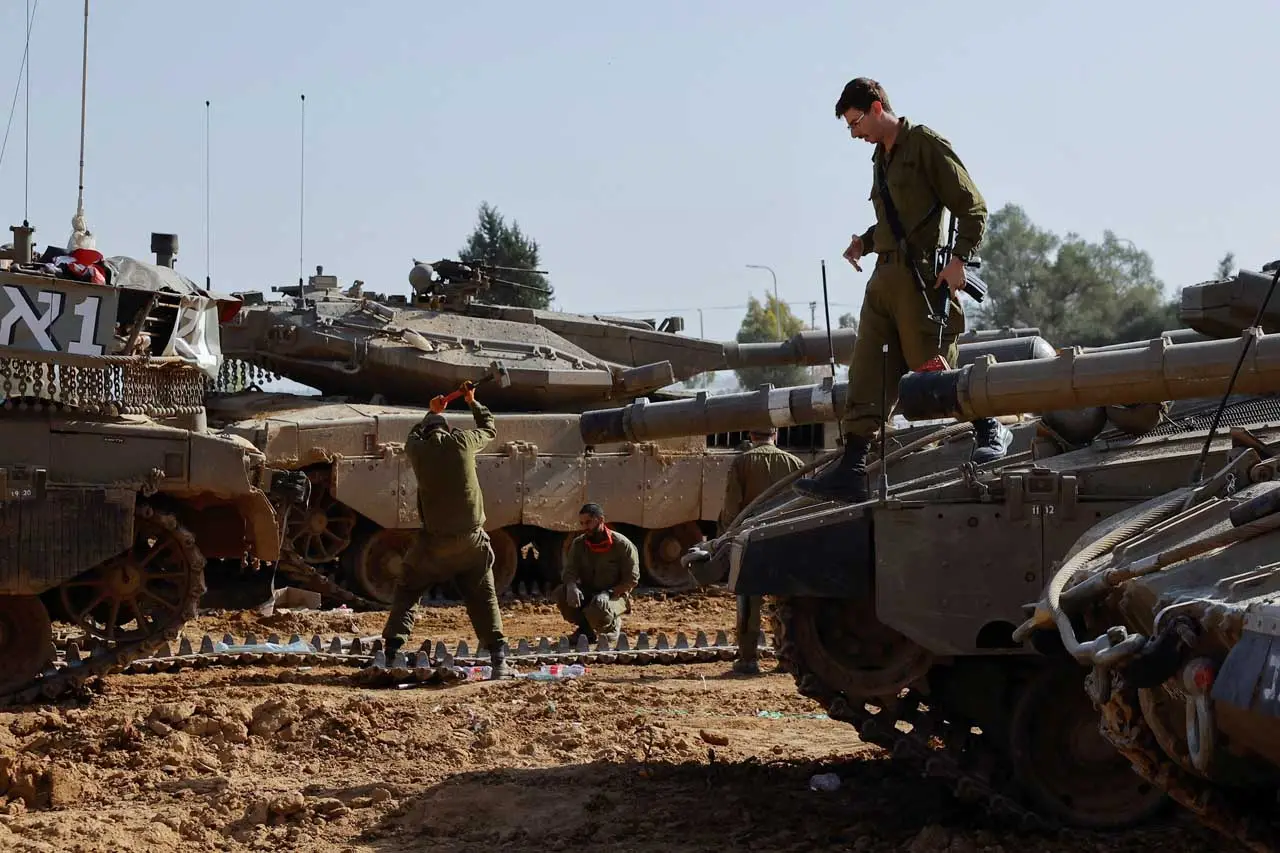 Tank Merkava Israel,...