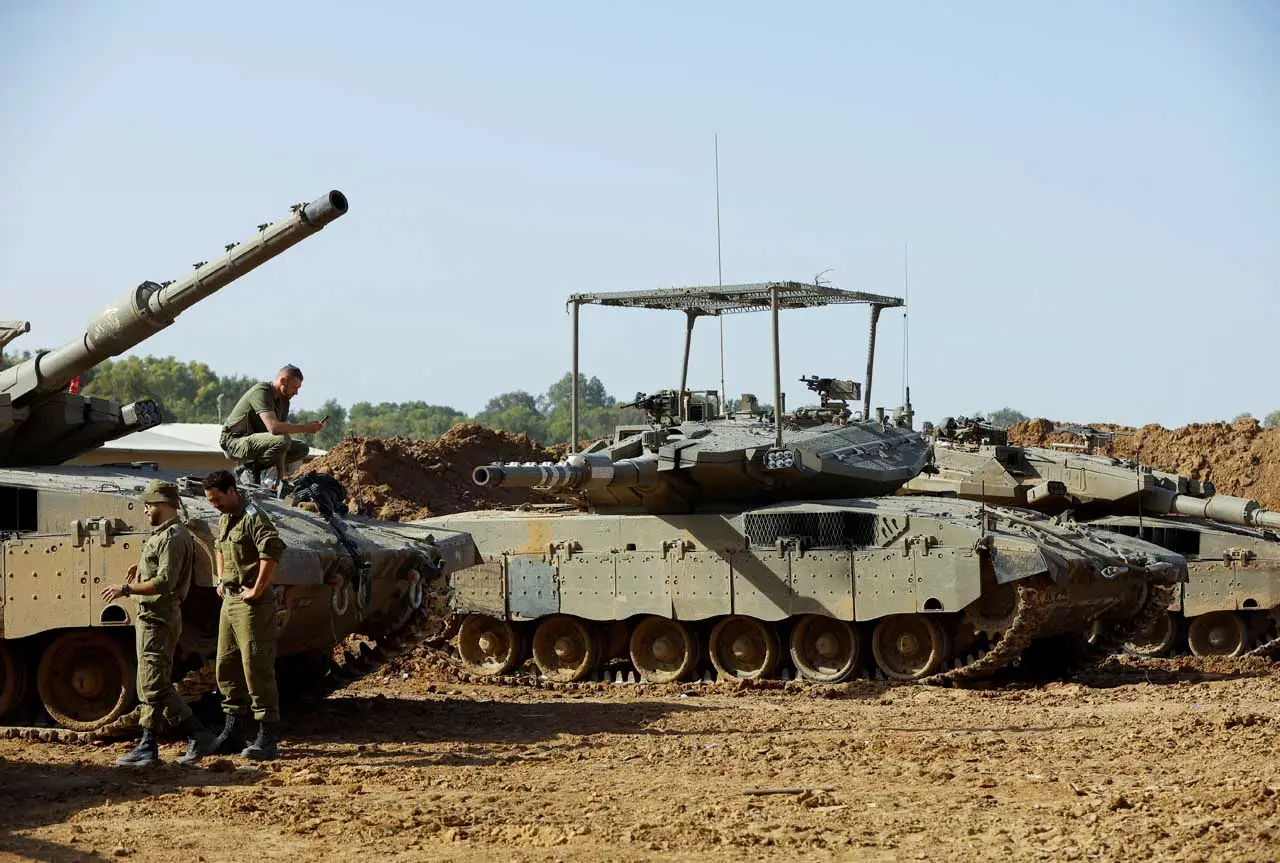 Tank Merkava Israel,...