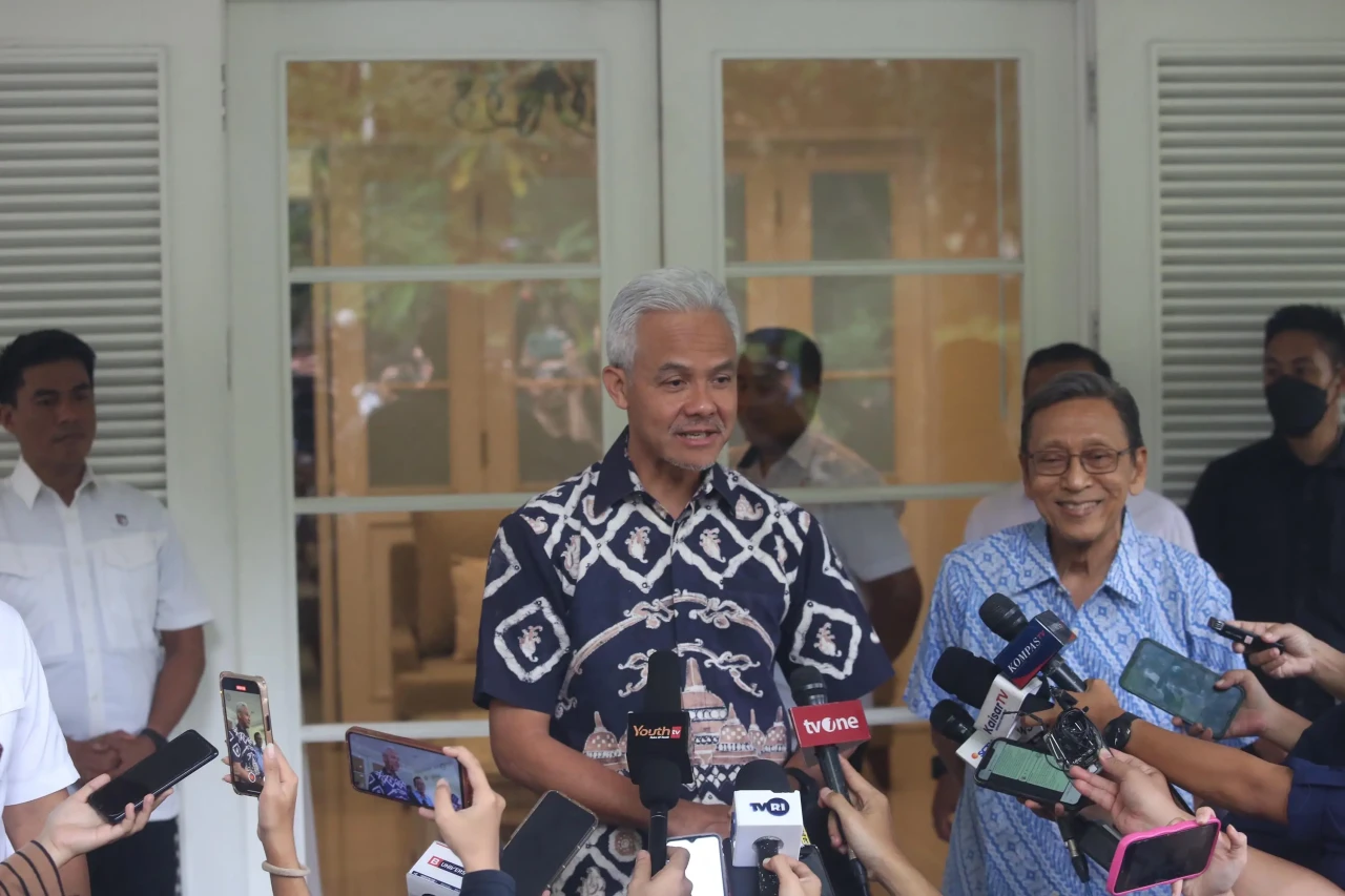 Ganjar Pranowo Bertemu...