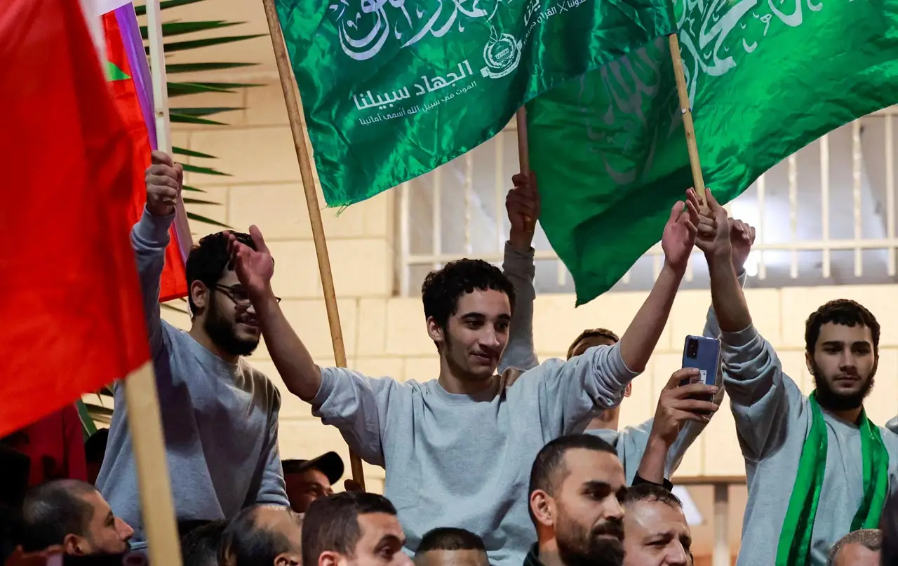 Tahanan Palestina Disambut...