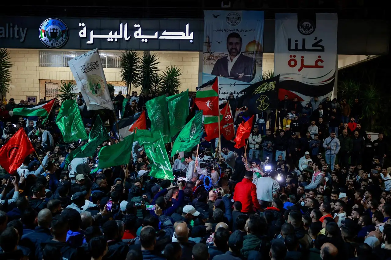 Tahanan Palestina Disambut...